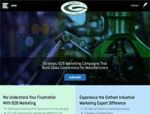 Tablet Screenshot of industrialmarketingexperts.com